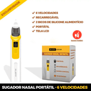 Aspirador Nasal Infantil Buzz - Recarregável - 6 Velocidades - Envio Imediato